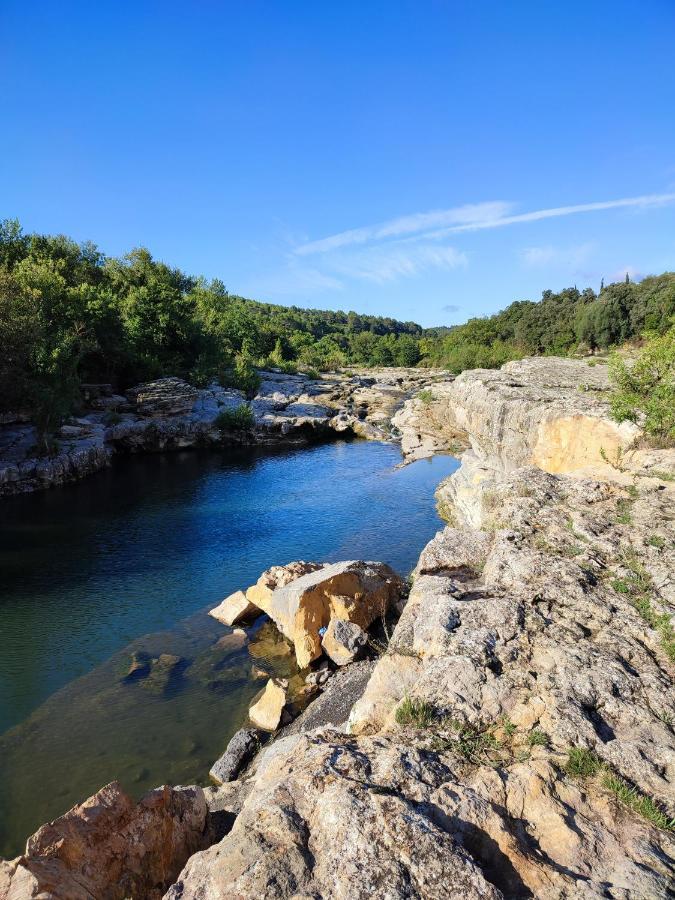 Domaine Les Cascades Bed & Breakfast Ribaute Dış mekan fotoğraf